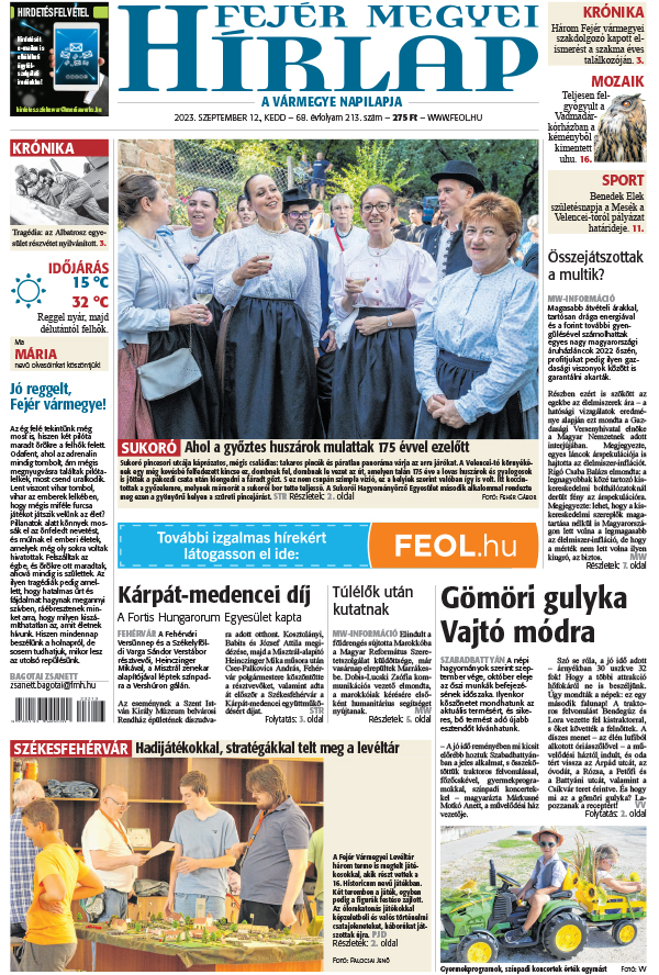 Lapszám: 2023.09.12.