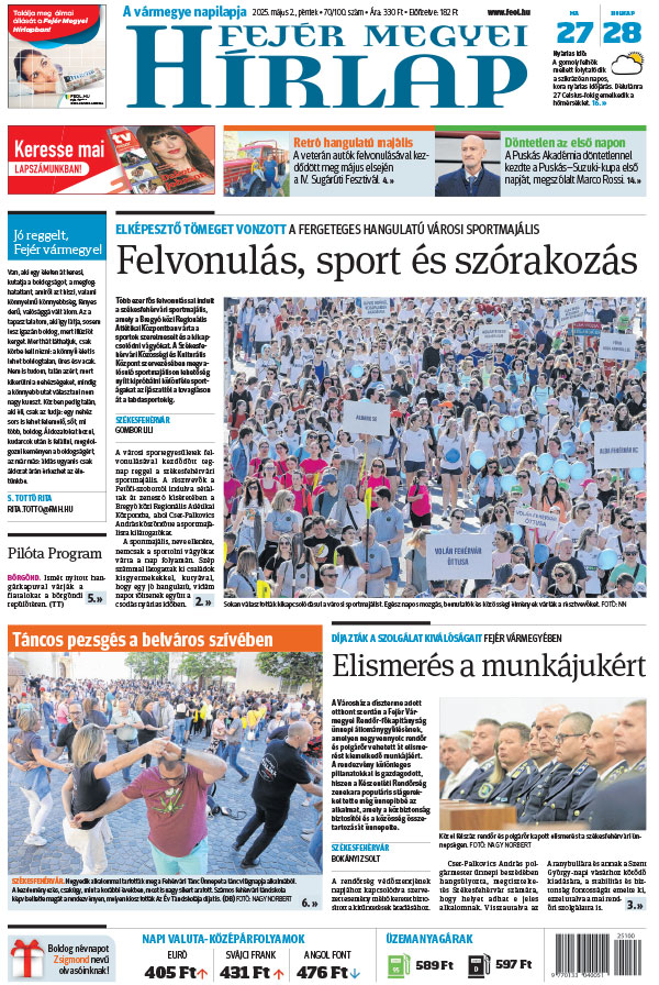Lapszám: 2025.05.02. +MELLÉKLET