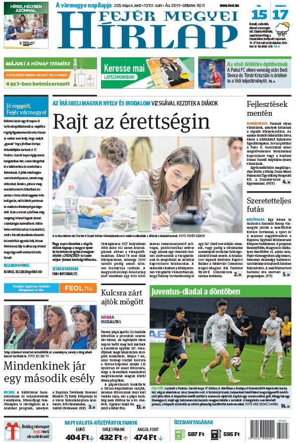 Lapszám: 2025.05.06.