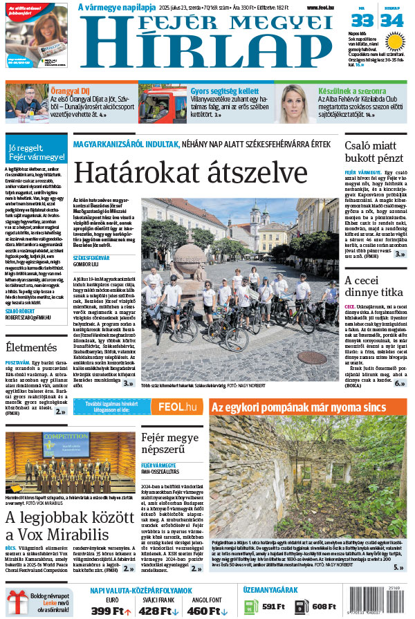 Lapszám: 2025.07.23.