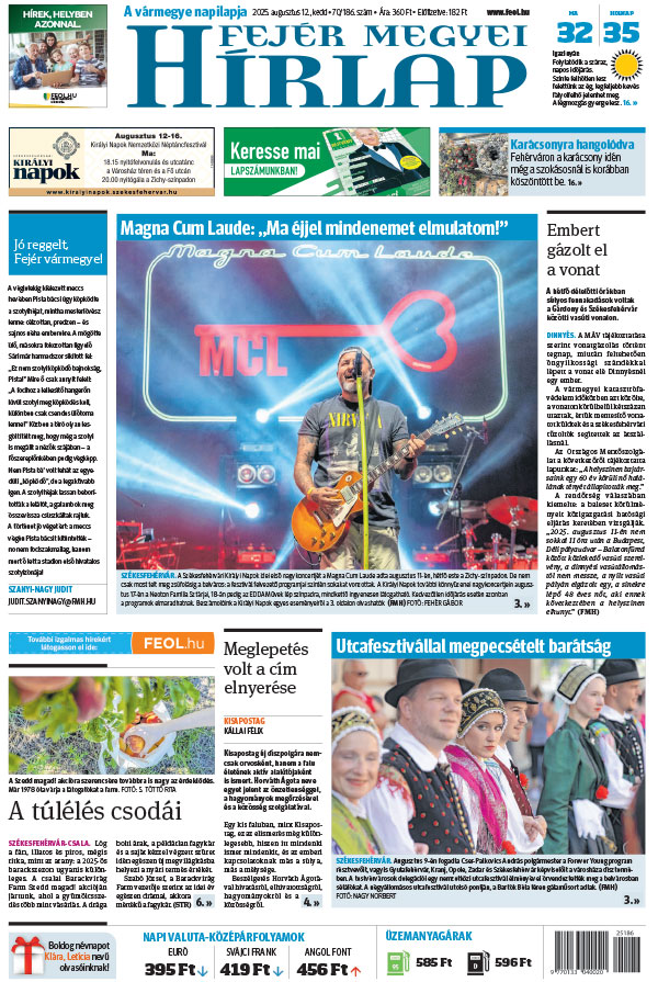 Lapszám: 2025.08.12.