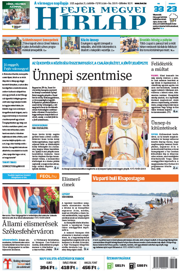Lapszám: 2025.08.21.