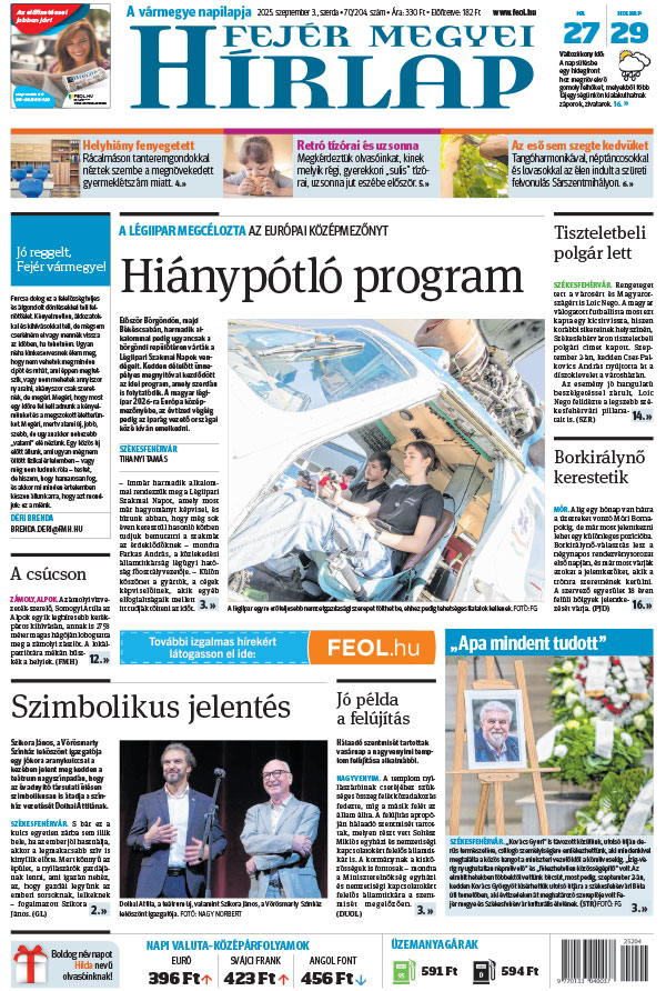Lapszám: 2025.09.03.
