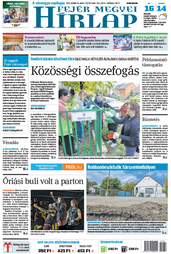 Lapszám: 2025.10.14.