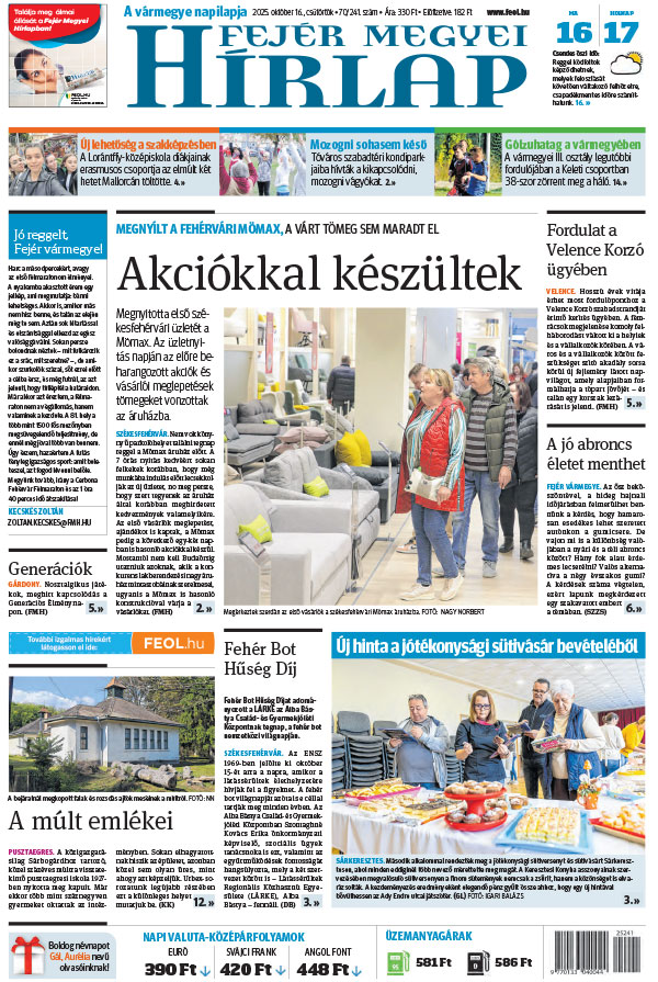 Lapszám: 2025.10.16.