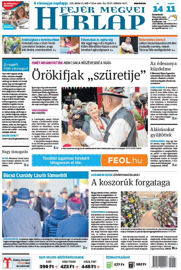 Lapszám: 2025.10.20.