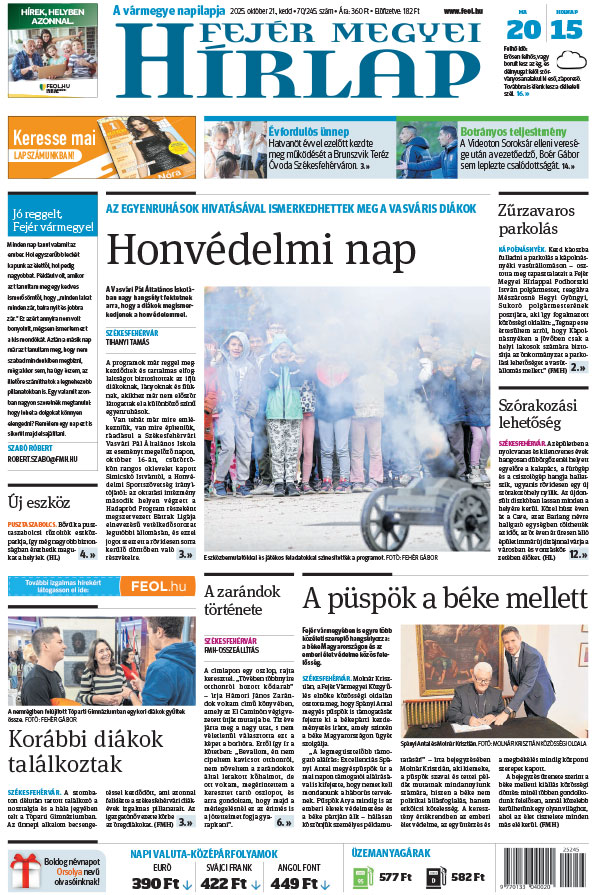 Lapszám: 2025.10.21.