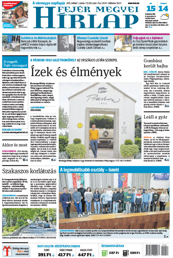 Lapszám: 2025.10.01.