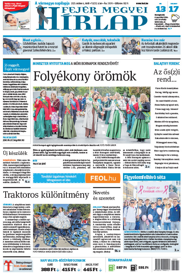 Lapszám: 2025.10.06.