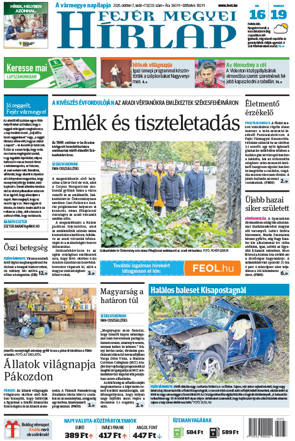 Lapszám: 2025.10.07.