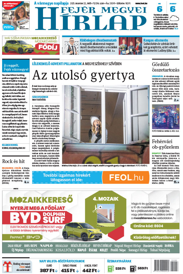 Lapszám: 2025. 12. 22.