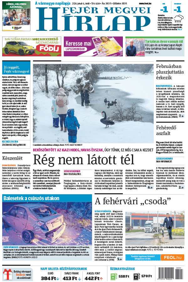 Lapszám: 2026. 01. 06.
