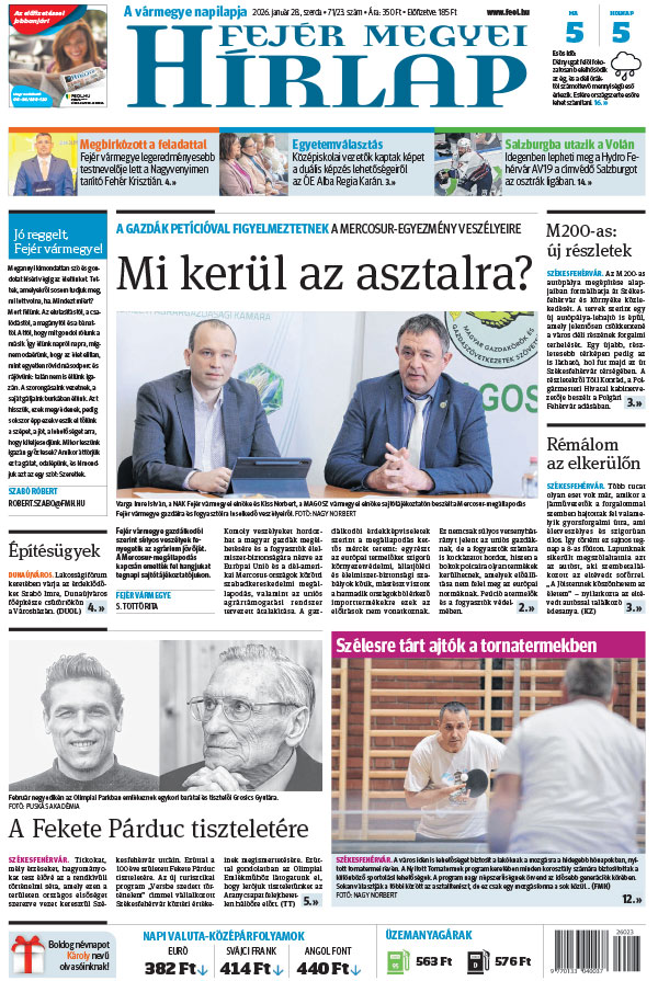 Lapszám: 2026. 01. 28.