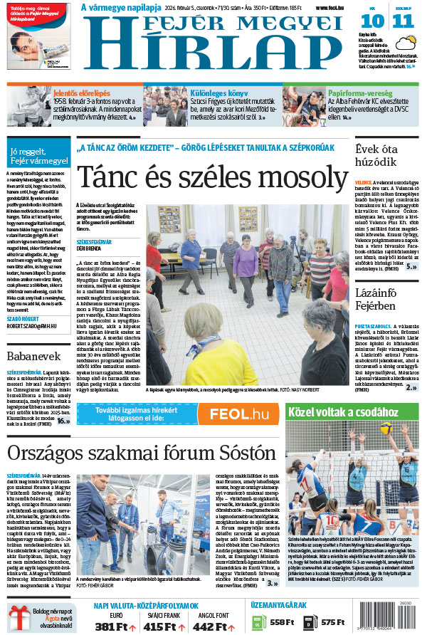 Lapszám: 2026. 02. 05.