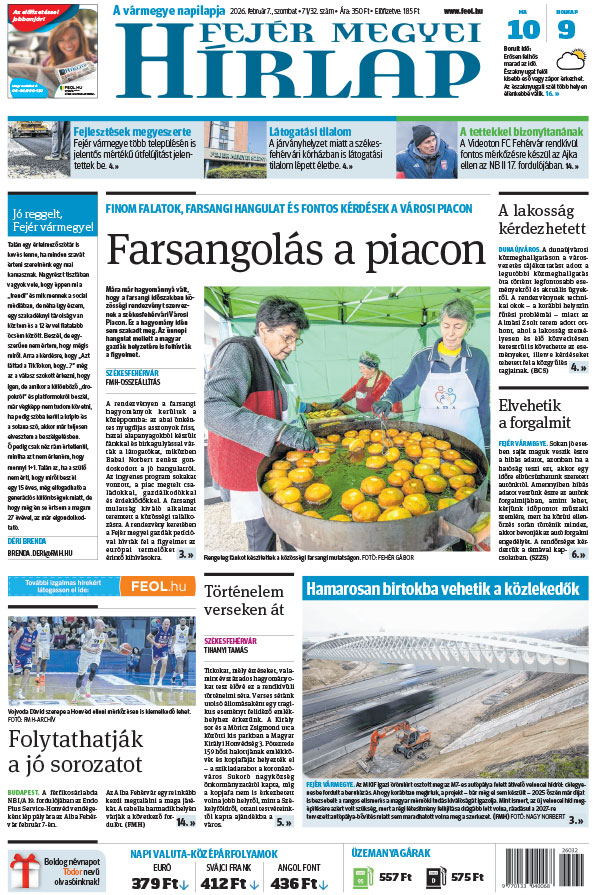 Lapszám: 2026. 02. 07.