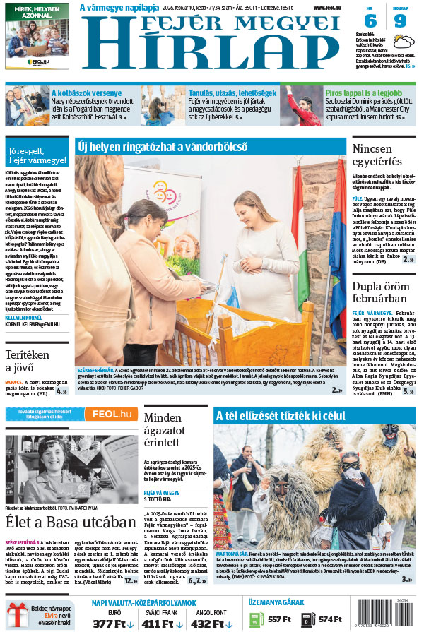 Lapszám: 2026. 02. 10.