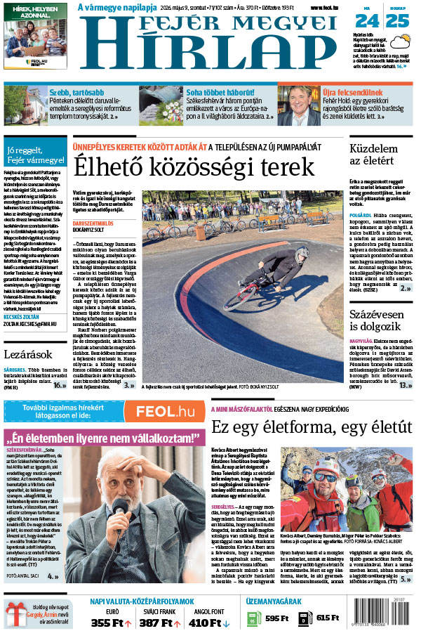 Lapszám: 2026. 05. 09.