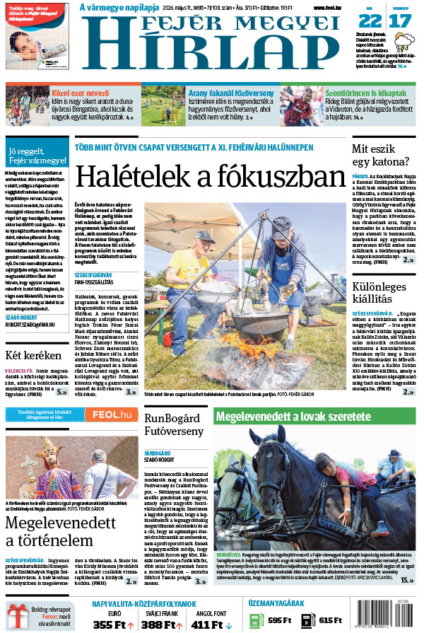 Lapszám: 2026. 05. 11.