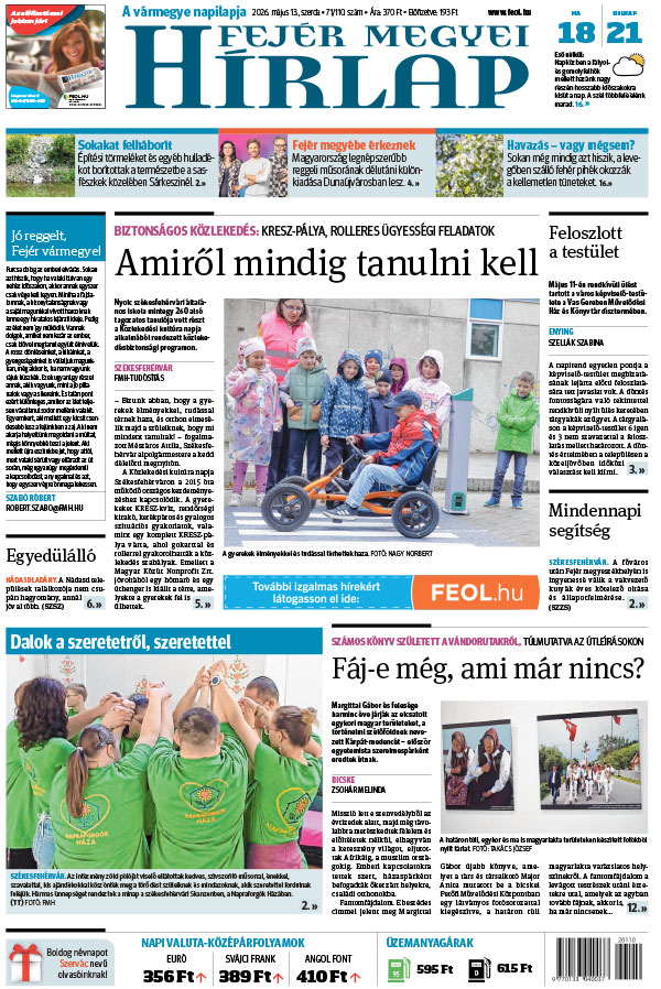 Lapszám: 2026. 05. 13.