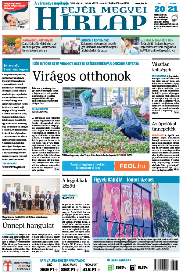 Lapszám: 2026. 05. 14.