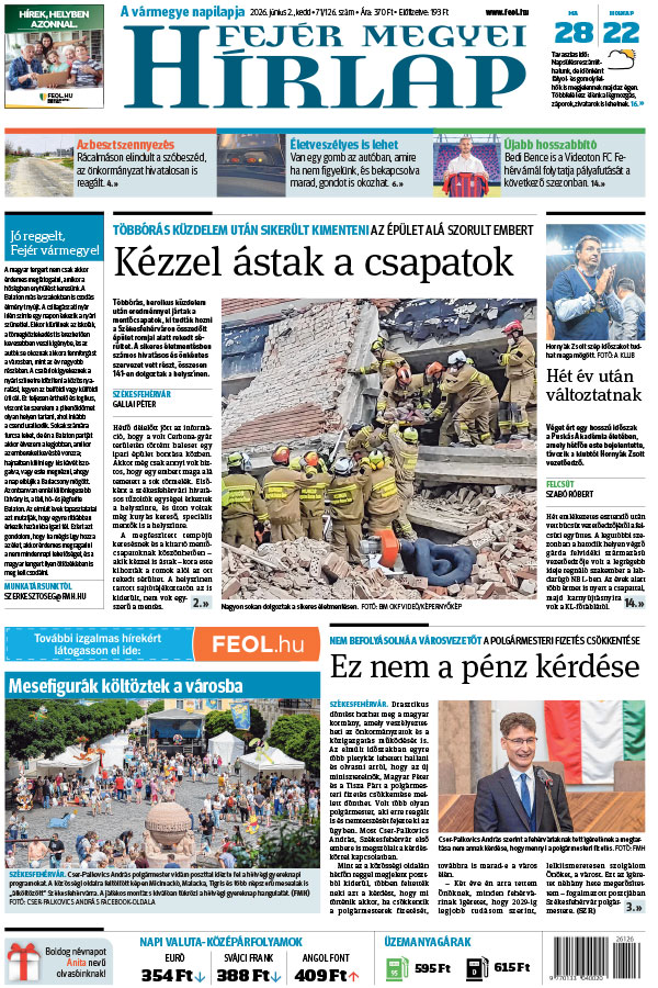 Lapszám: 2026. 06. 02.