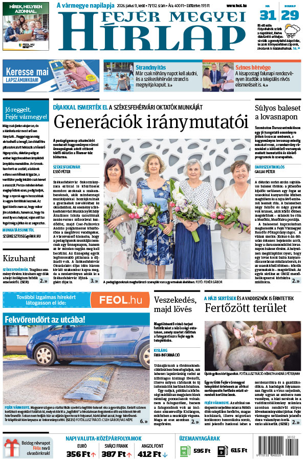 Lapszám: 2026. 06. 09.
