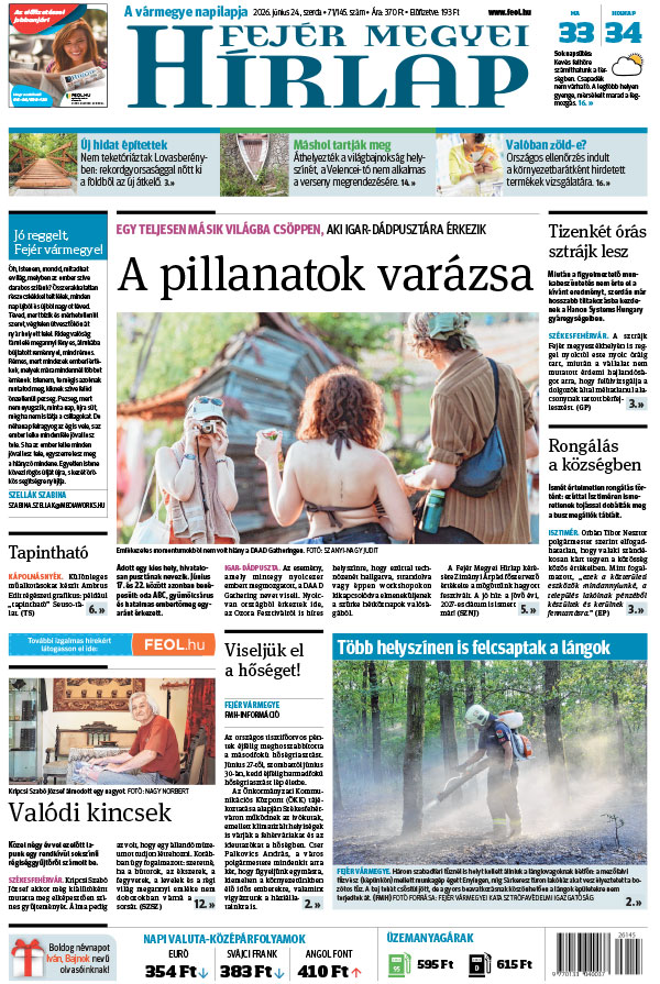 Lapszám: 2026. 06. 24.