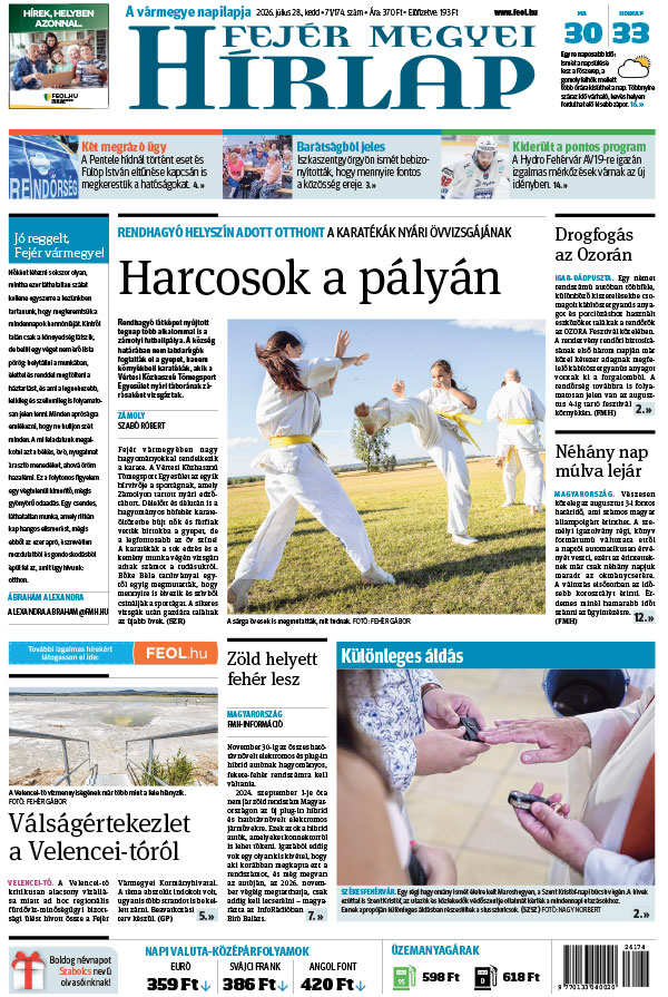 Lapszám: 2026. 07. 28.