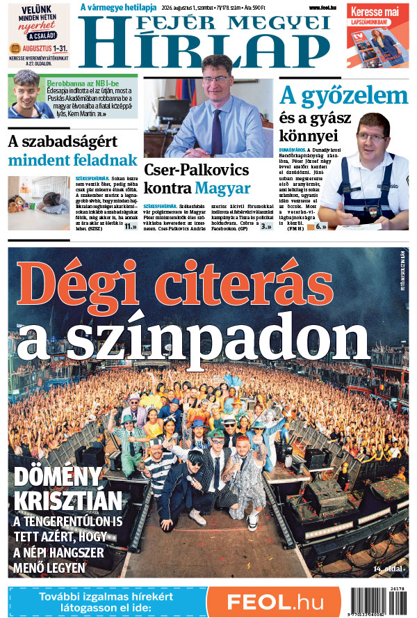 Lapszám: 2026. 08. 01.